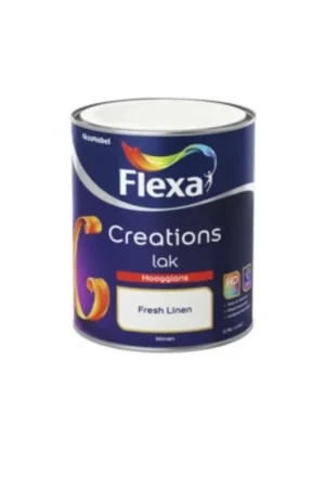 Flexa Creations Lak Hoogglans Fresh Linen Fabrieksprijs
